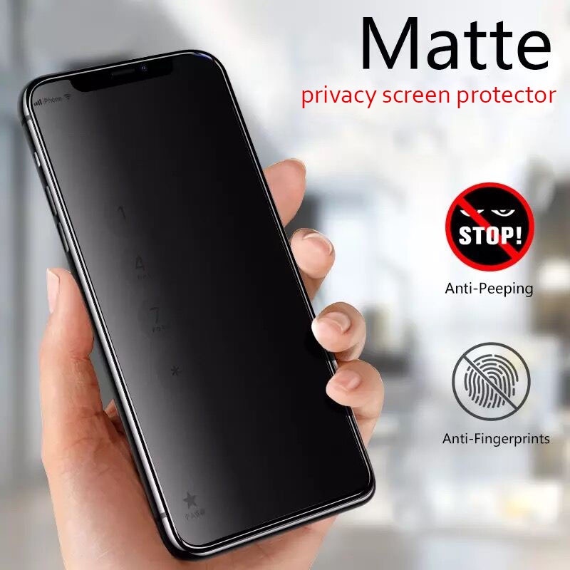 Matte Anti Spy Privacy Tempered Glass For Xiaomi 12T 11T 13T 14 Redmi Note  13 12s 11s 10s Pro A2 13C 12C 10A 10C A1 Poco F5 X5 M5s C40 F4 F3 X3 M3 