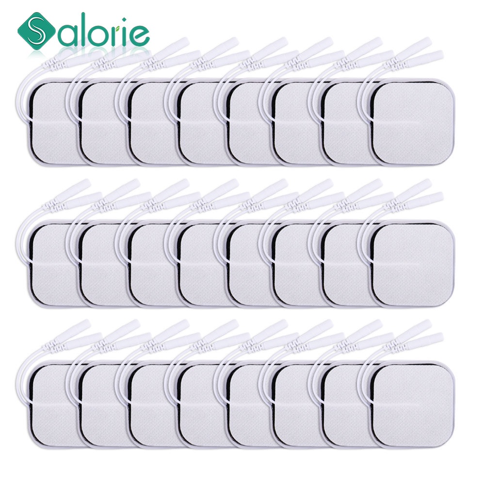 SALORIE Tens Unit Replacement Sticky Gel Electrodes Pads Acupuncture