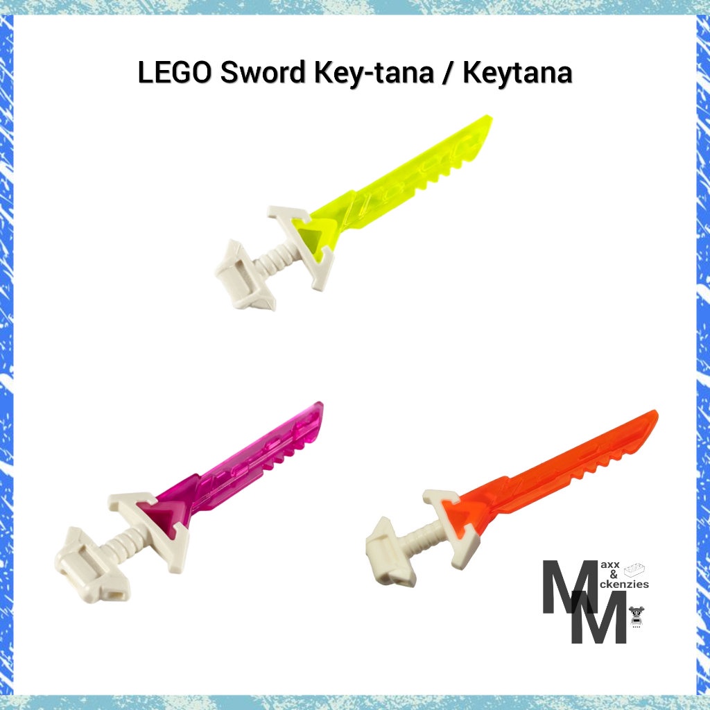 Sword with Wide Pommel Key tana Keytana LEGO Minifigure Weapon