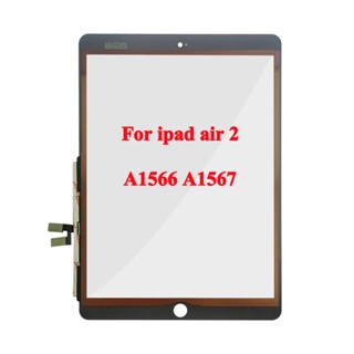 New Touch Screen For iPad Air 2 2nd Gen A1566 A1567 Air2 LCD Outer  Digitizer Front Glass Display Touch Panel Replacement