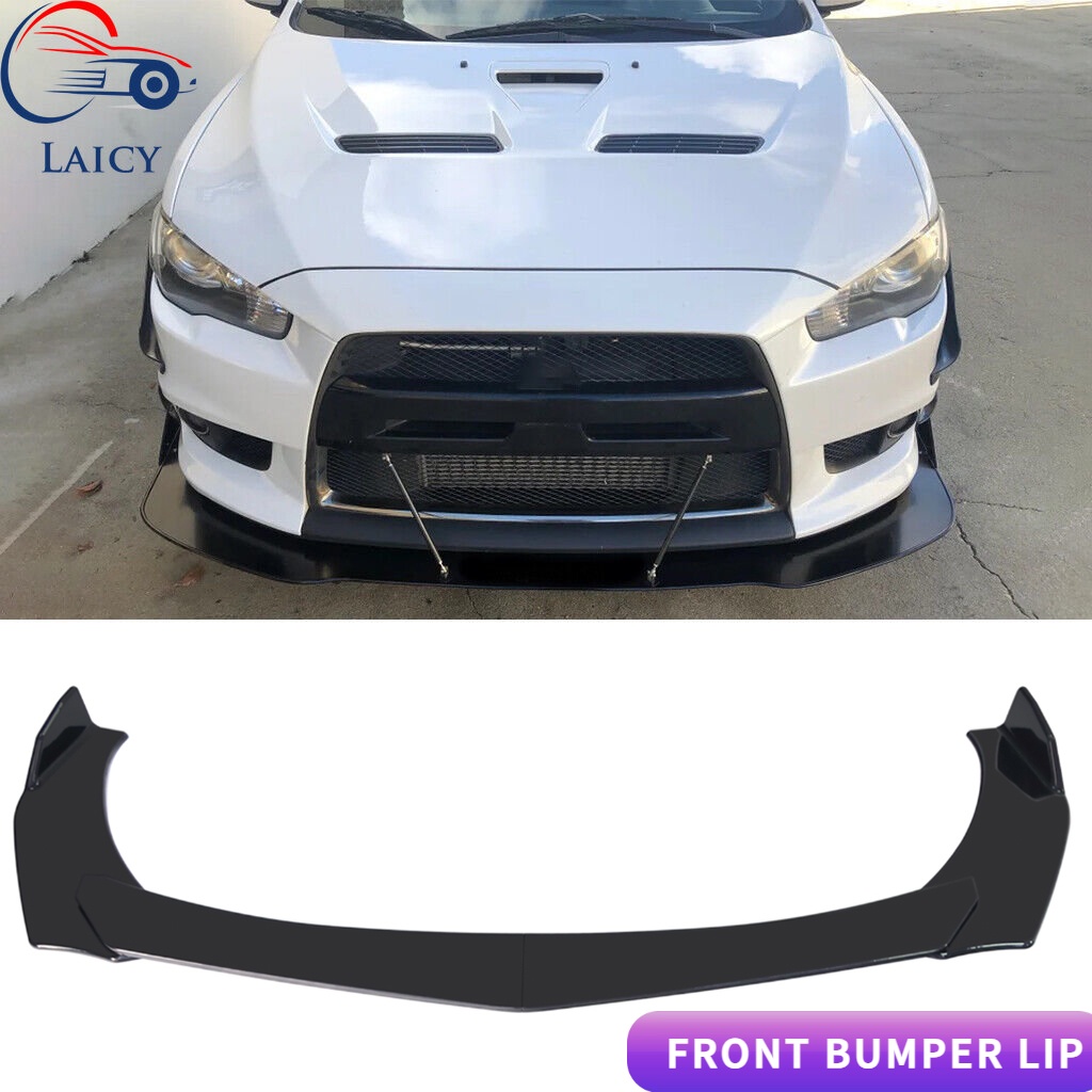 LAICY For Mitsubishi Lancer Evo X 10 2008 2015 4PCS Car Front Bumper ...