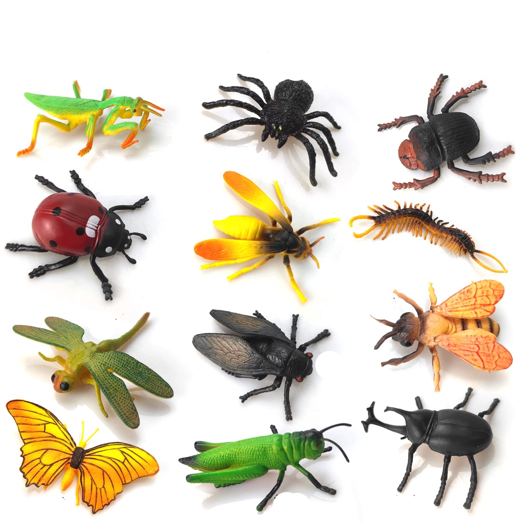Children Cognitive Toys Simulation Insect Model Butterfly Seven Star ...
