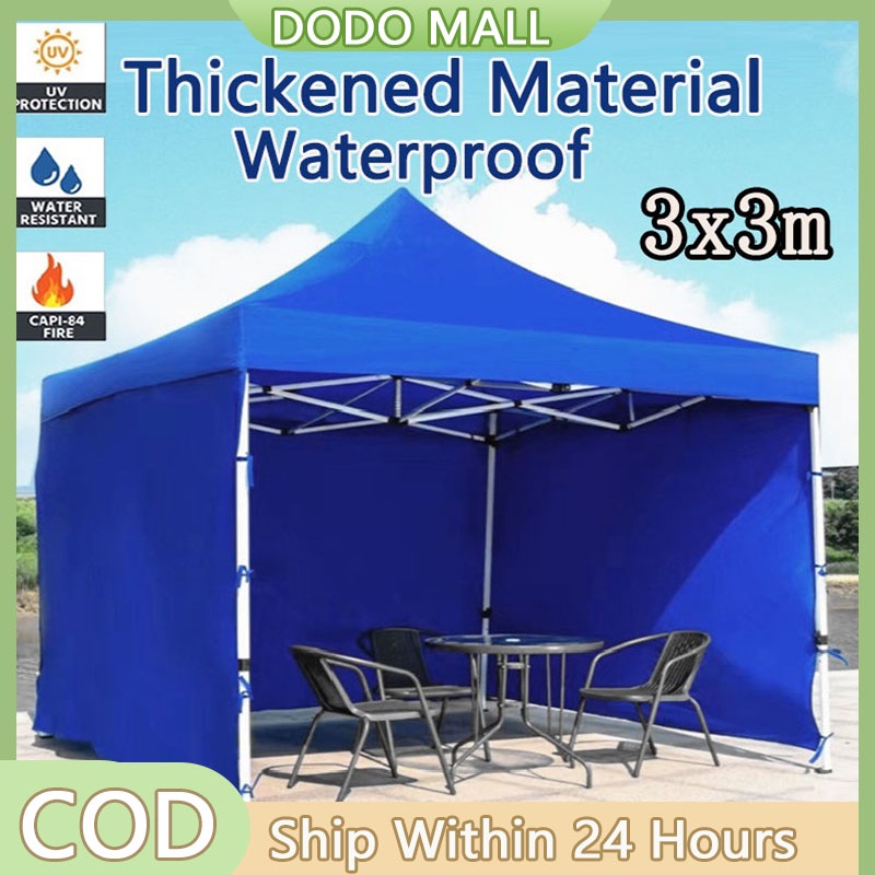 Retractable Tent 3x3 Meter Car Tent Garage Heavy Duty Outdoor Tent big