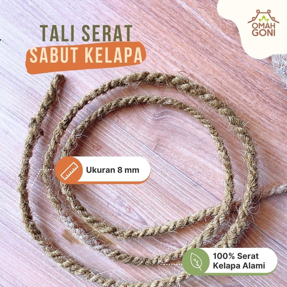 Coconut Fiber Rope 8 MM Meter - Natural Coconut Fiber - Cocofiber ...