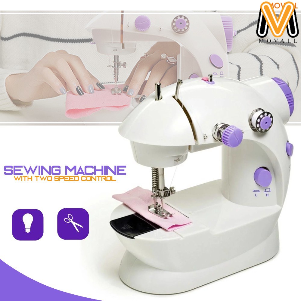 Double Thread Mini Electric Sewing Machine Shopee Philippines