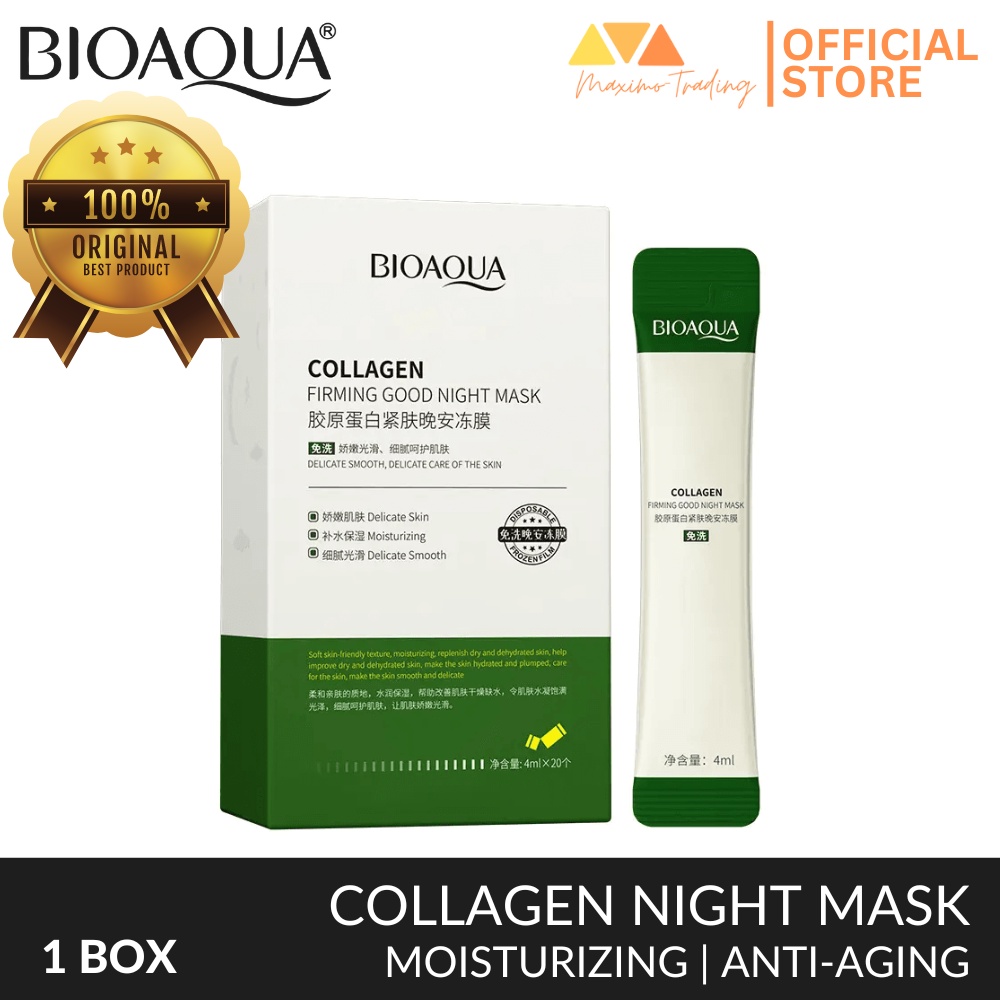 BIOAQUA Collagen Firming Sleeping Mask Anti Aging Skin Tightening Gel