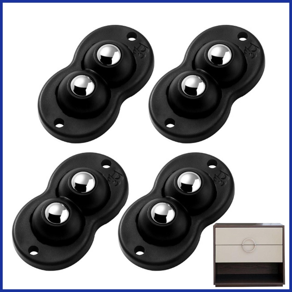 Self Adhesive Swivel Casters Appliance Rollers with 360 Degree Rotary