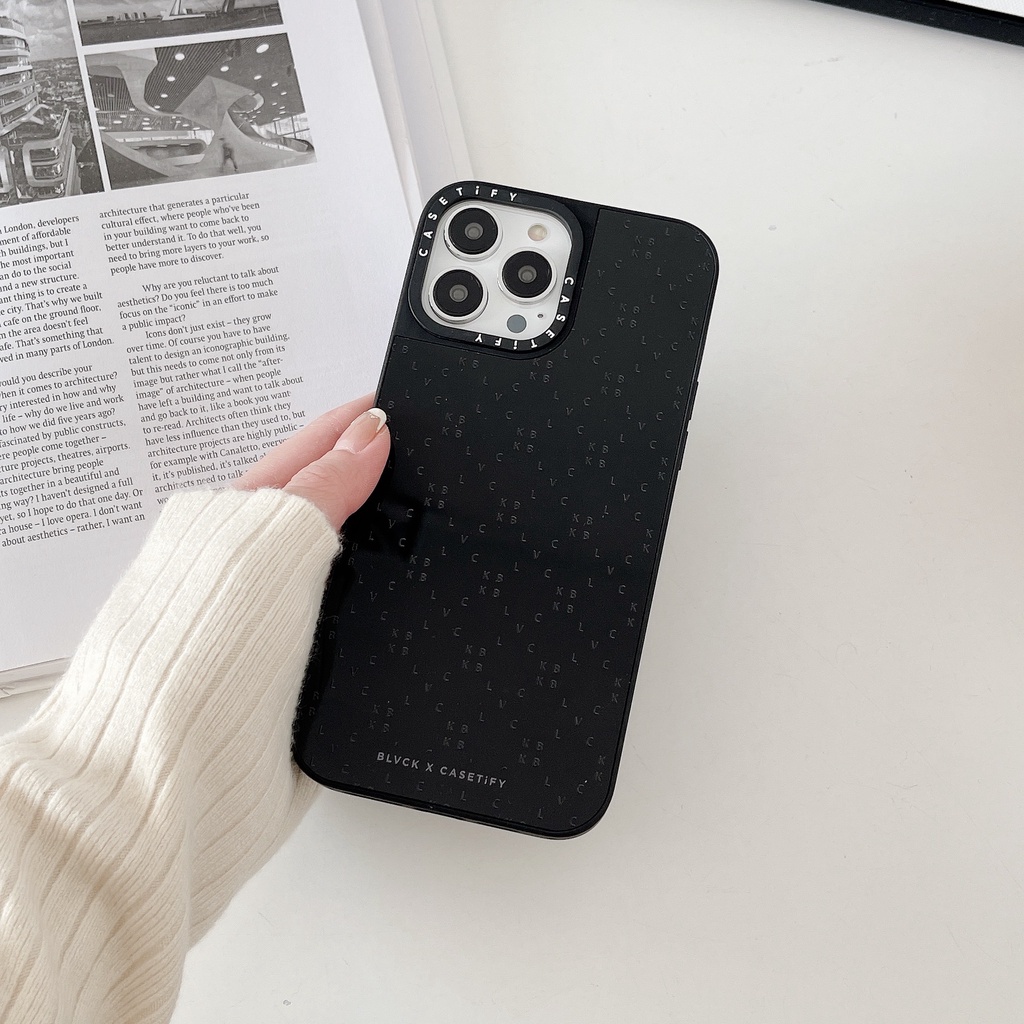 CASETIFY × BLVCK PARIS iPhone15pro Blvck X CASETiFY Exclusive Collab