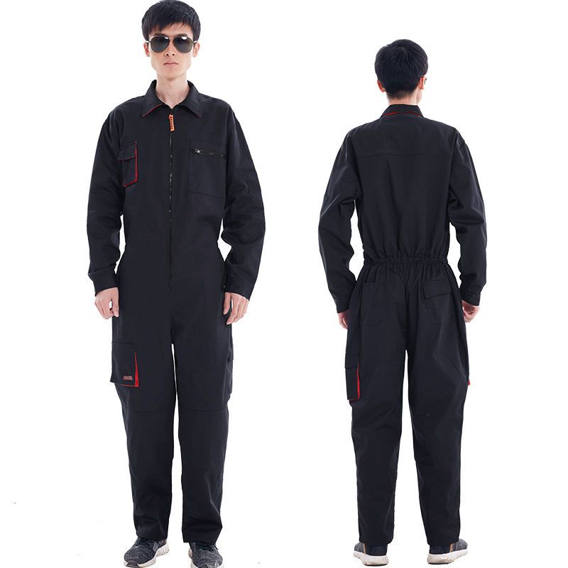 Safety Jumpsuit Work Safe Coverall Workwear Cargo Pants Rompers