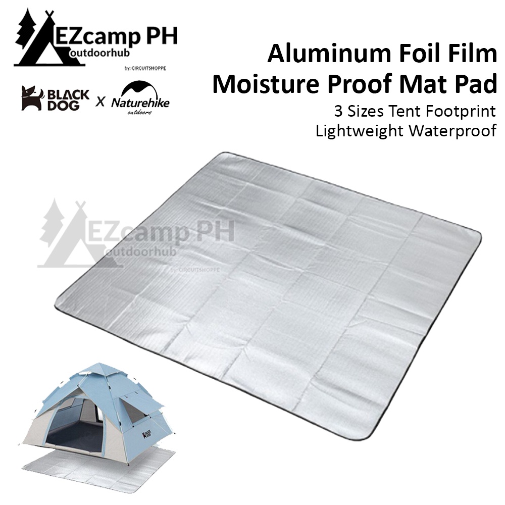 BLACKDOG by Naturehike Camping Tent Aluminum Foil Film Waterproof Mat