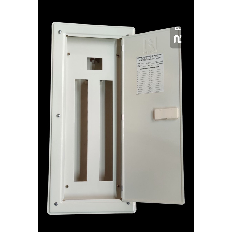 Koten Panel Board for Miniature Circuit Breaker 20 Branches 2 Pole Main