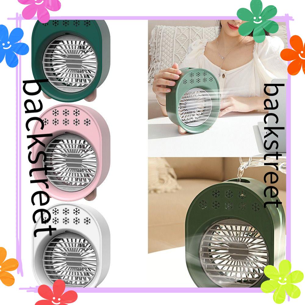 BACKSTREET Air Cooler Fan, ABS Air Conditioner Fans, Mini USB Charging