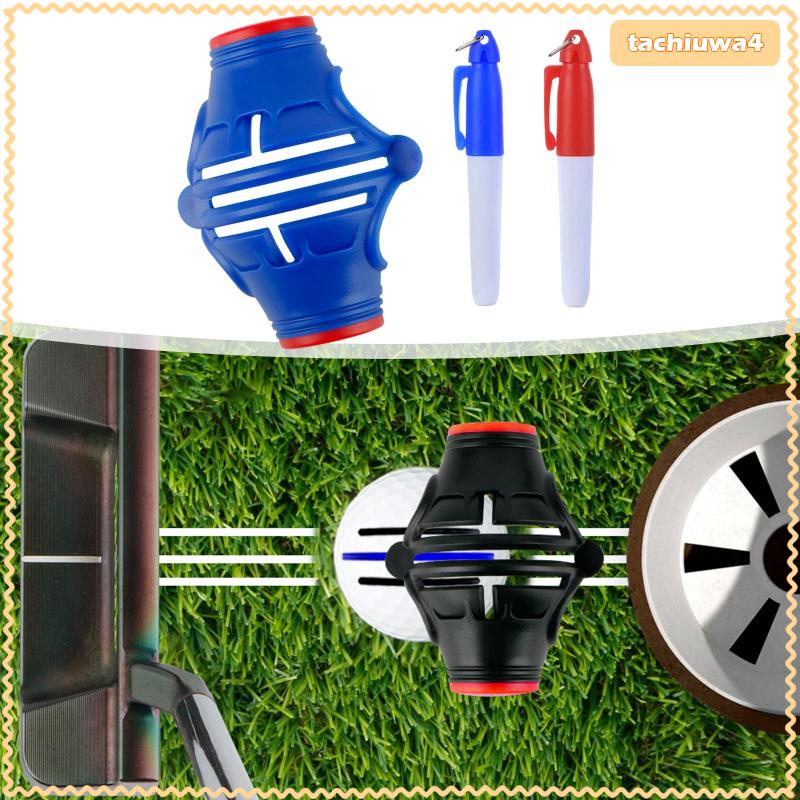 [Tachiuwa] Golf Ball Liner, Golf Ball Alignment Marker, Ball Identifier