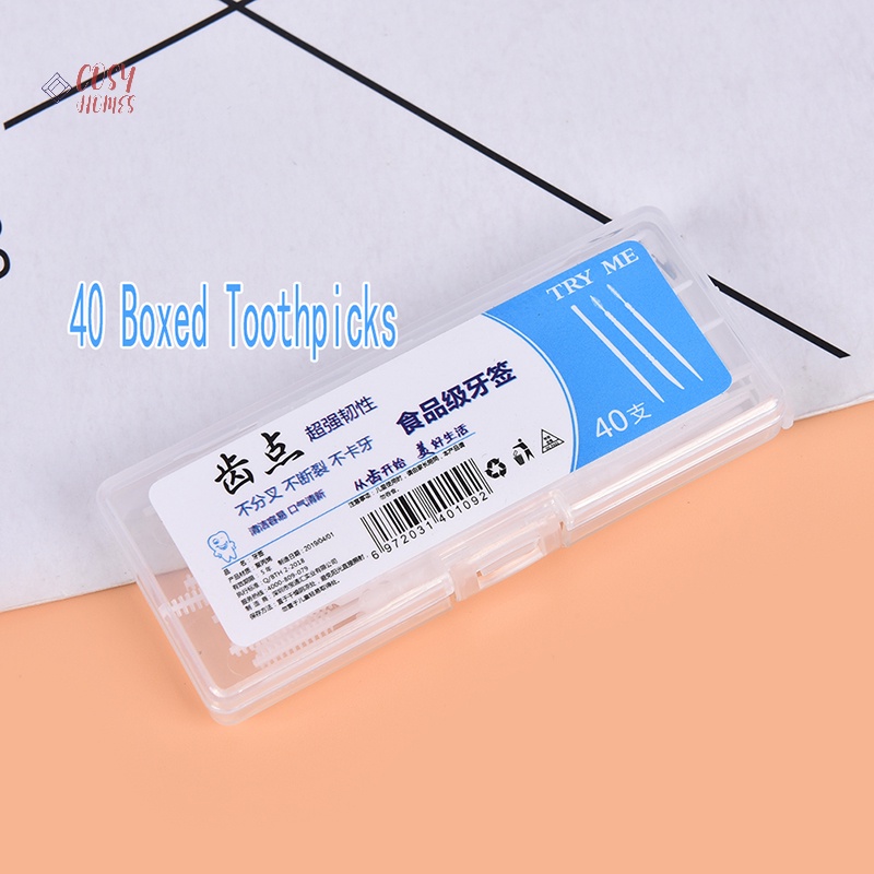 [Acxs4jgwdm] 40 pieces/box toothpicks toothpicks clean toothpicks new ...