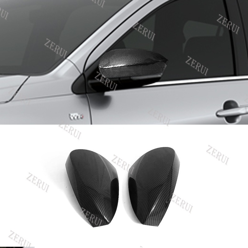 ZR For For TOYOTA WIGO 2021-2022 carbon fiber pattern car side mirror ...