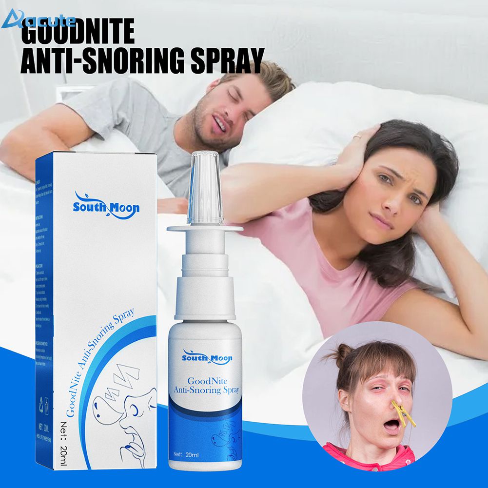 Anti Snore Spray 20ml Portable Anti Snoring Spray Stop Snore Relief ...