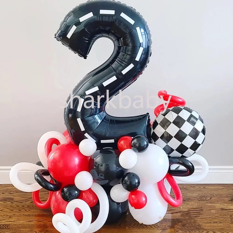 Stock 29pcs Cars Theme Balloons DIY Birthday Party Decoration Set ...