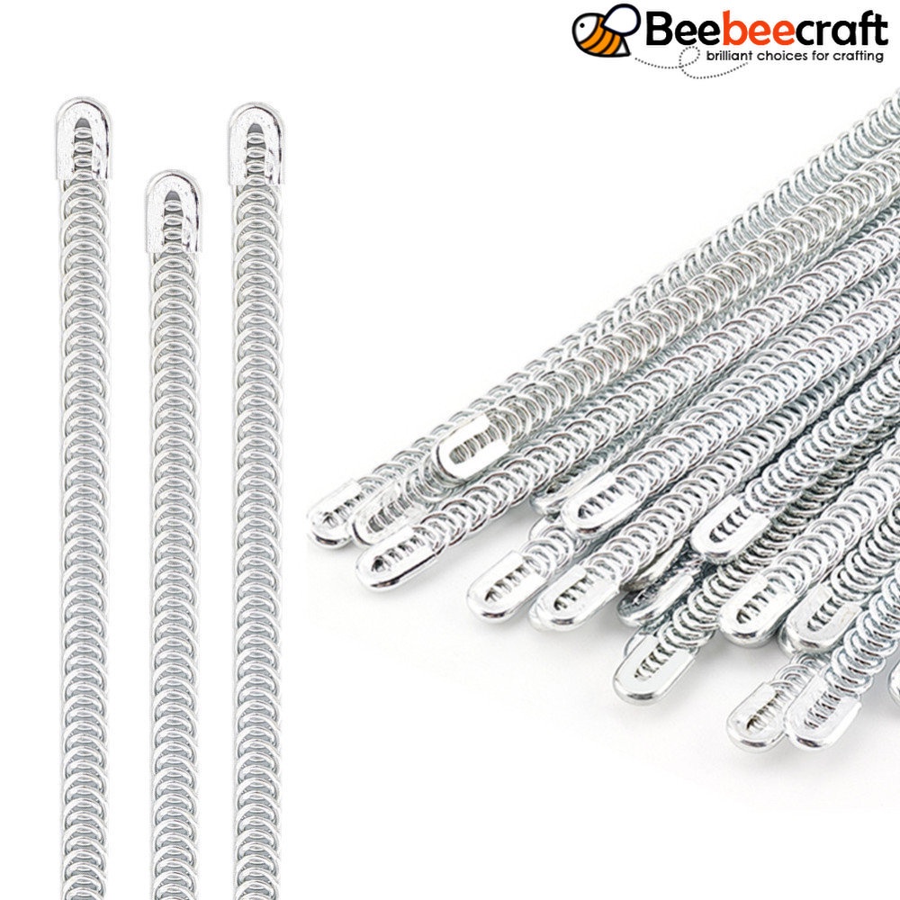 PATIKIL Spiral Steel Boning - 24 Pack 9.1 Inch Corset Stays For Wedding Dresses & Costumes