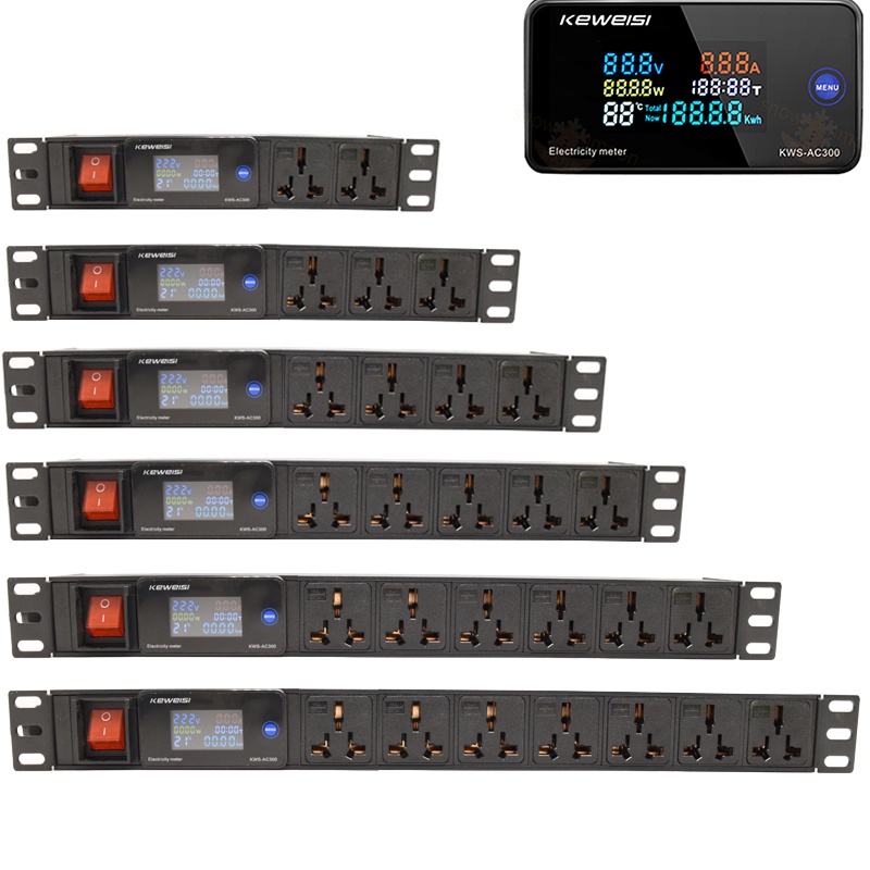 Multifunctional digital display meter PDU power distribution unit ...