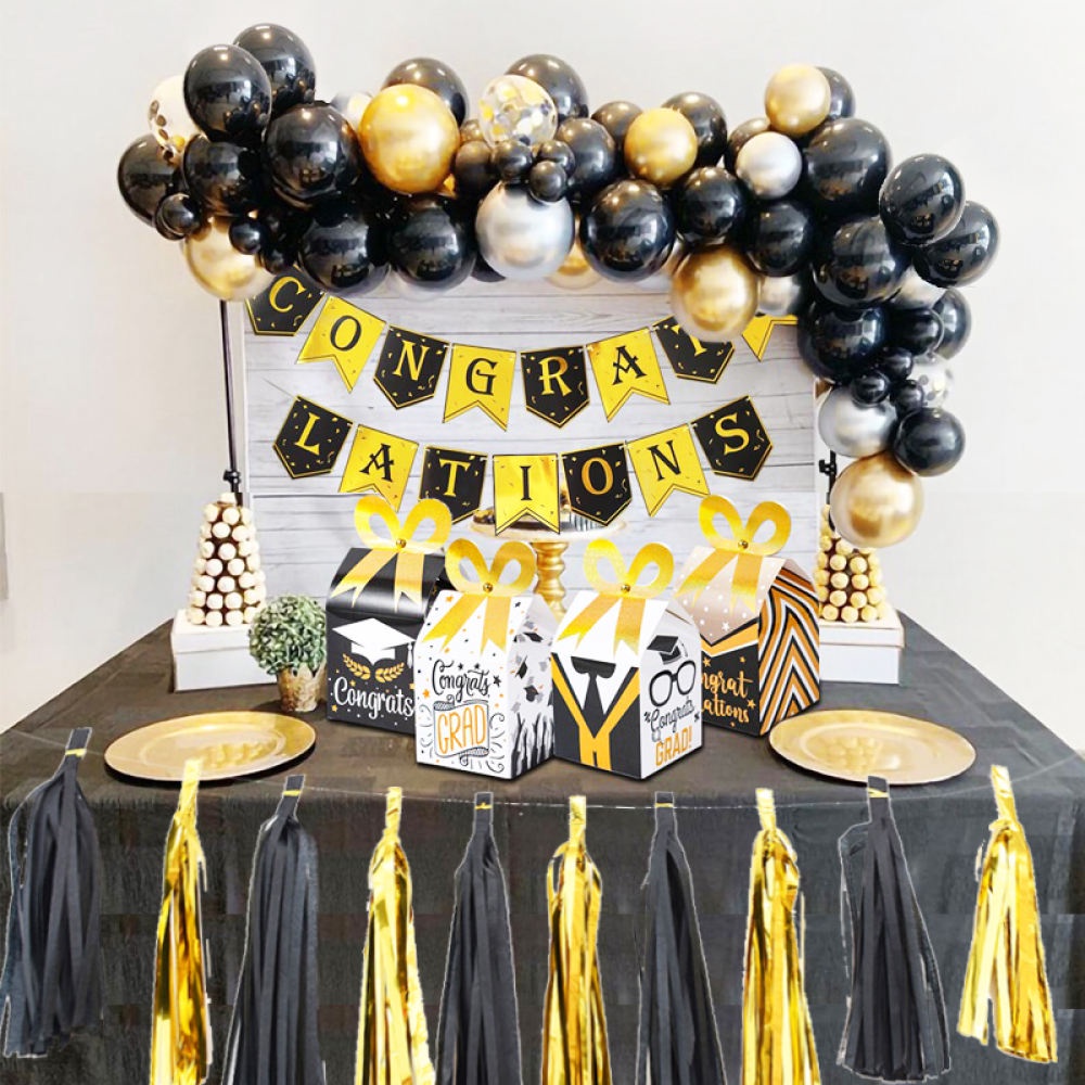Graduation Decoration Congratulations Celebration Party Package Gift ...