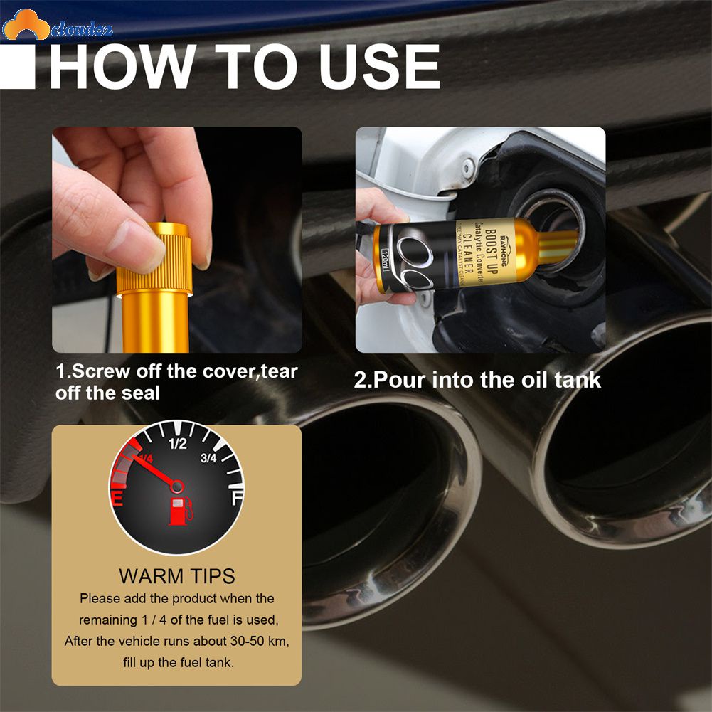 Engine Cleaner Catalytic Converter Cleaner Reduce Fuel Consumption And