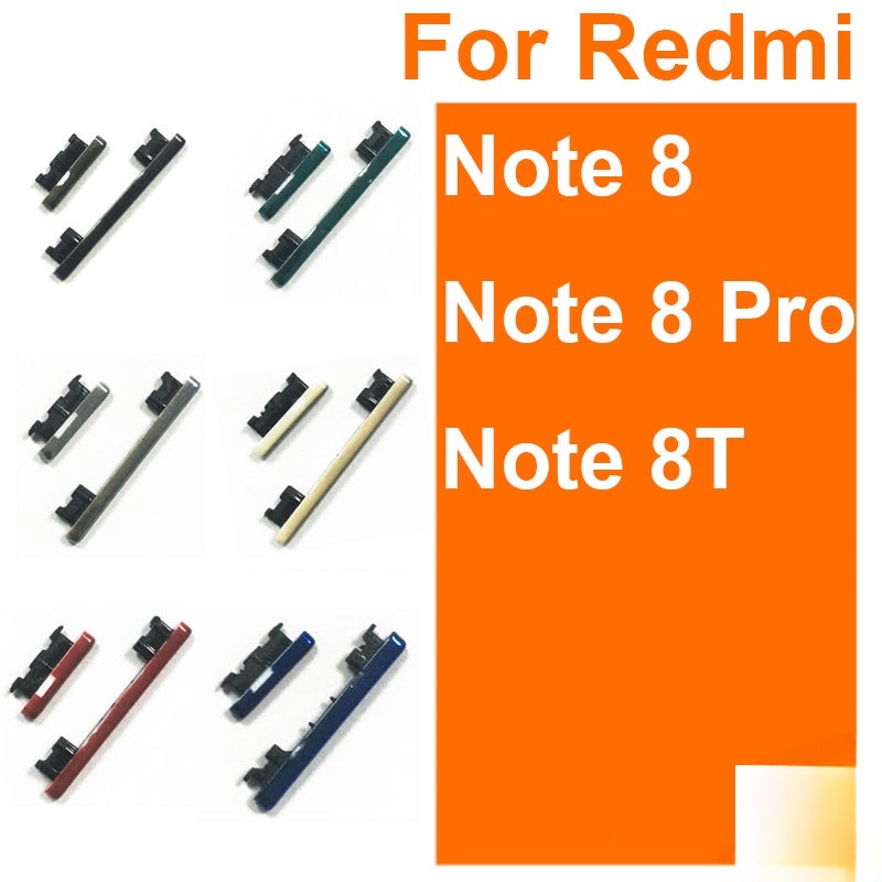 1 Set Power On Off Button + Volume Side Button Key For Xiaomi Redmi ...