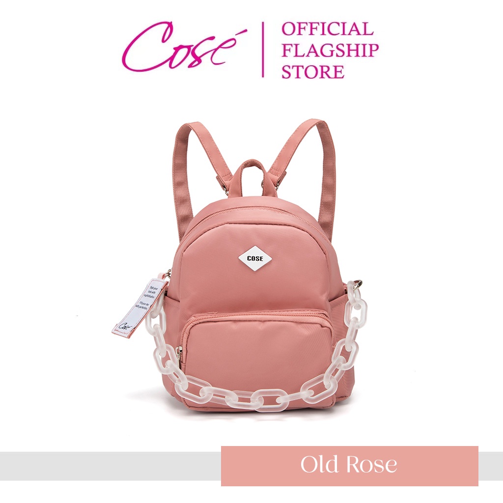 Cosé Quirish Plain Convertible Backpack Shopee Philippines