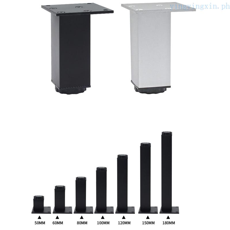 YIN Metal Table Feet Sofa Bed Leg Furniture Legs Replacement Adjustable Height Shopee Philippines