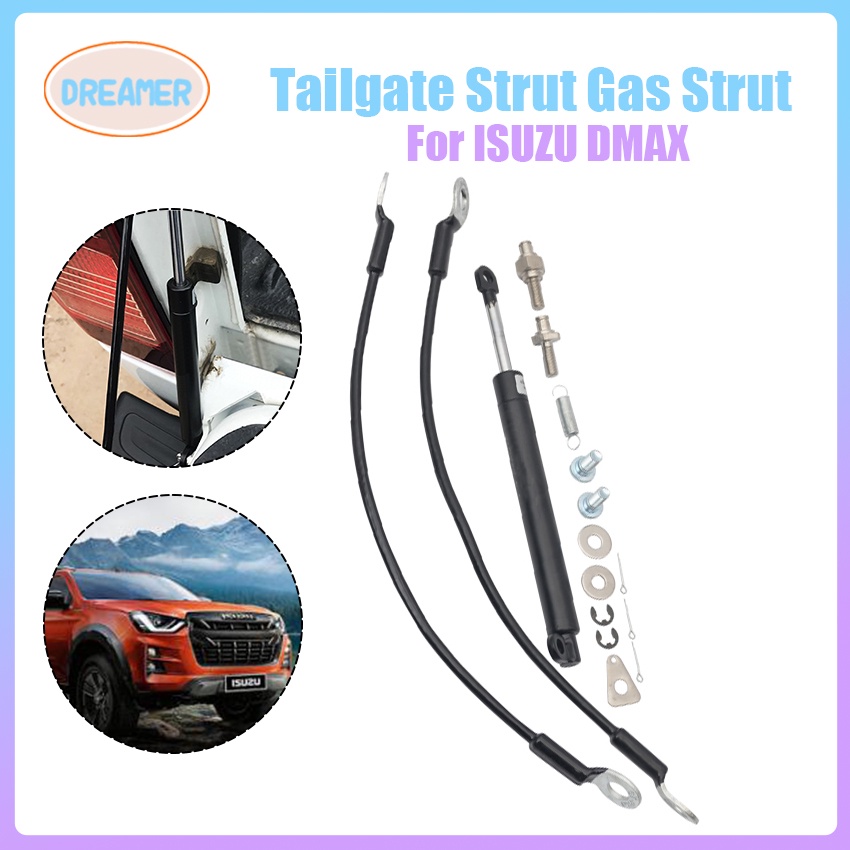 Stainless Steel Rear gate Tailgate Damper Strut Easy Up Slow Down For ...