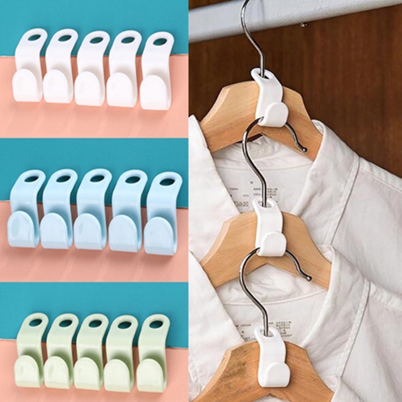 5/10pcs Stackable Hanger Hook Thickened Coat Hanger Mini Hanger for ...