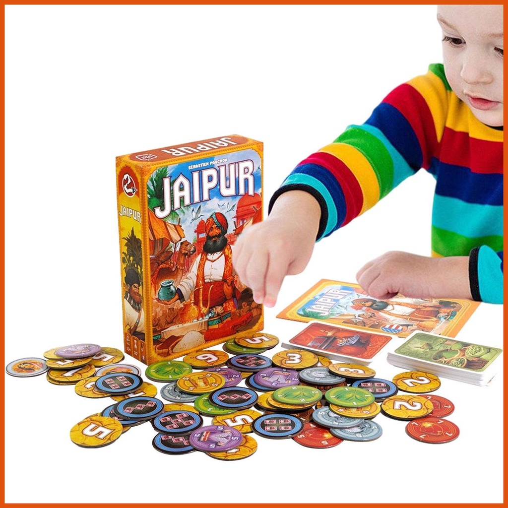 Jaipur Board Game Jaipur Family Strategy Board Game Family Friendly