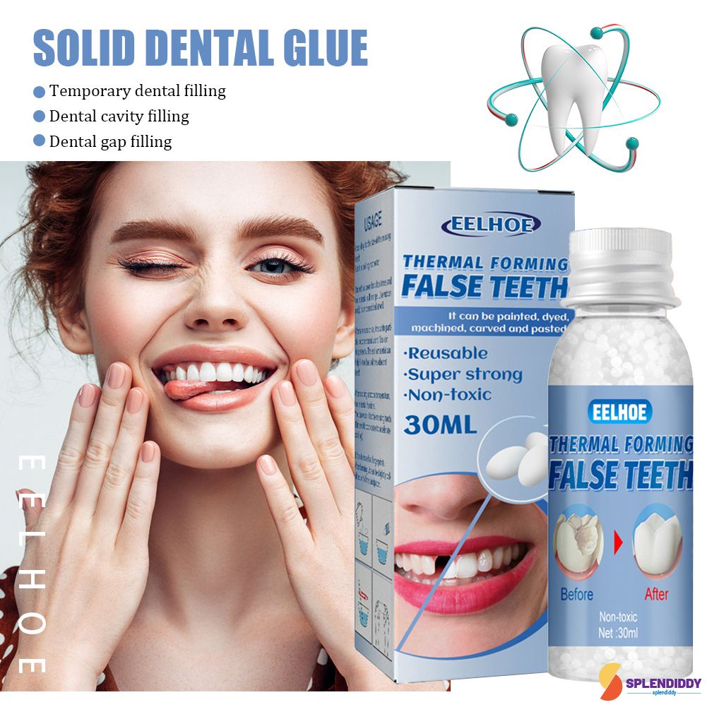 Dental Gap Filling Diy Dental Restoration Kit Glue Denture Teeth And