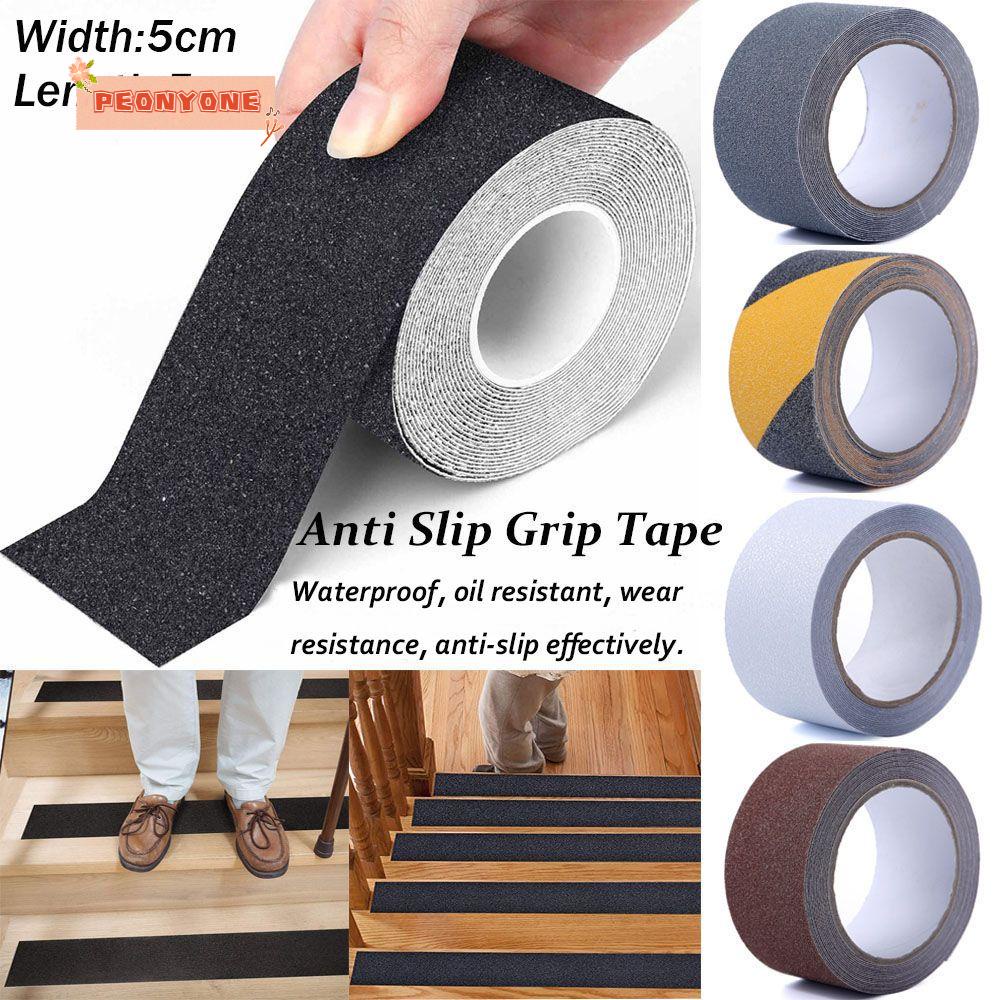 PEONYR Anti Slip Grip Tape Roll Multifunction High Traction Bathroom ...