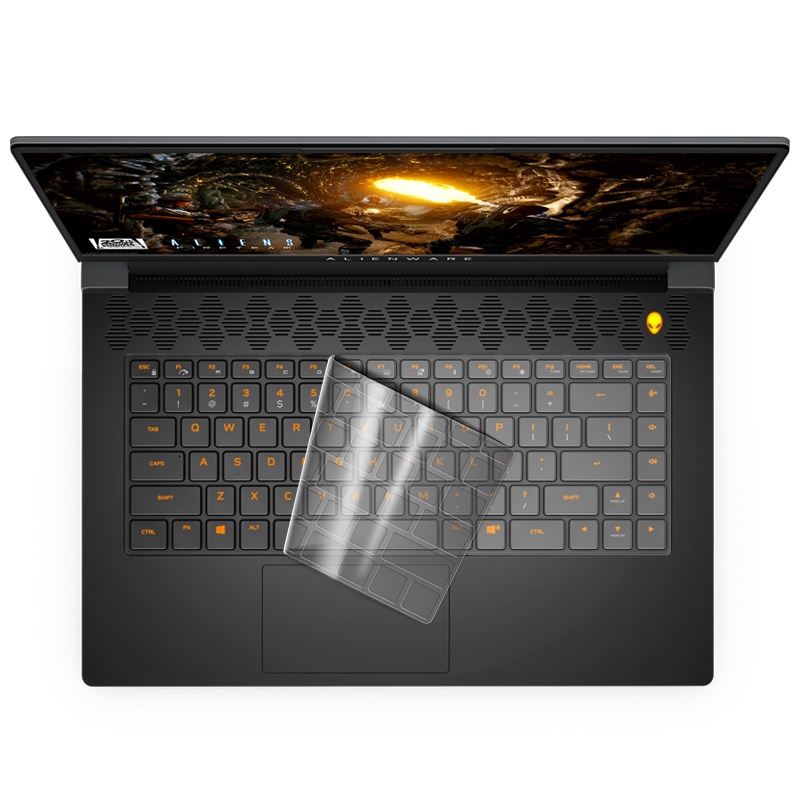 Silicone Laptop Keyboard Cover Skin For Dell Alienware X15 R1 R2 ...
