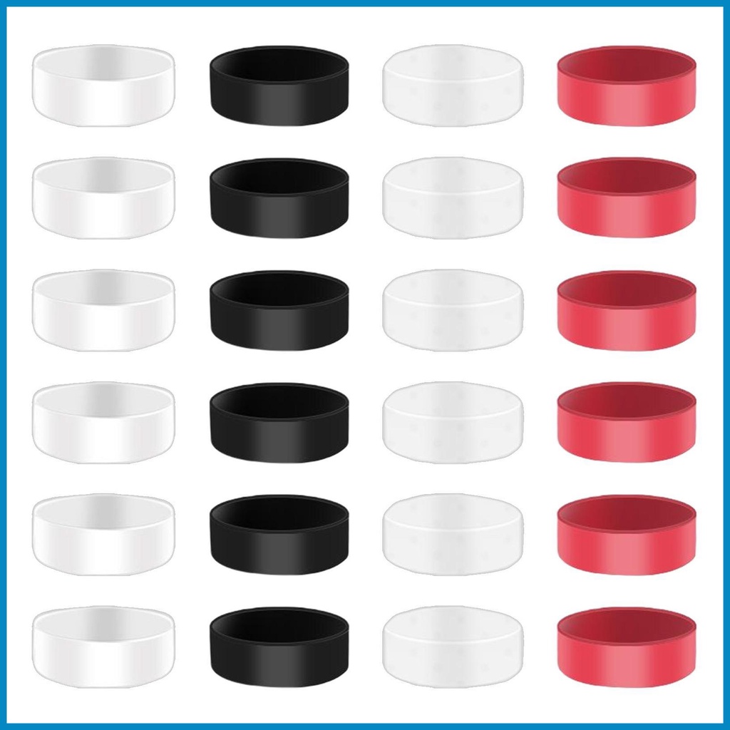 20 Anneaux De Protection Silicone Pour Joystick - Compatibles Steam, PS5, PS4 - Anti-rayure, Anti-bruit, Facile à Installer - 6