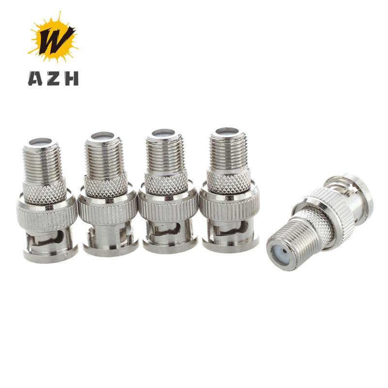 Pcs Bnc Male Plug To F Female Jack Adapter Coax Connector Coupler Cctv Camera Shopee Philippines