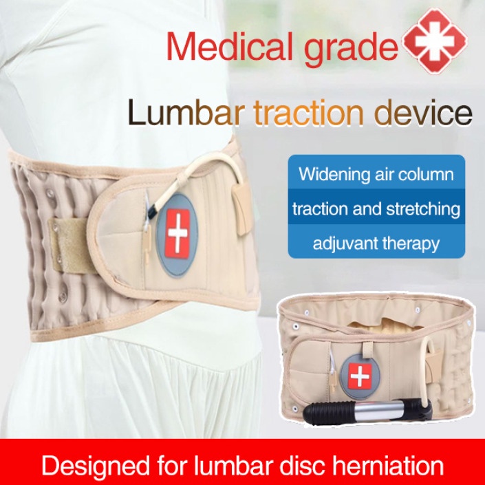 Lumbar Disc Herniation Traction Waist Support Back Brace | Shopee ...