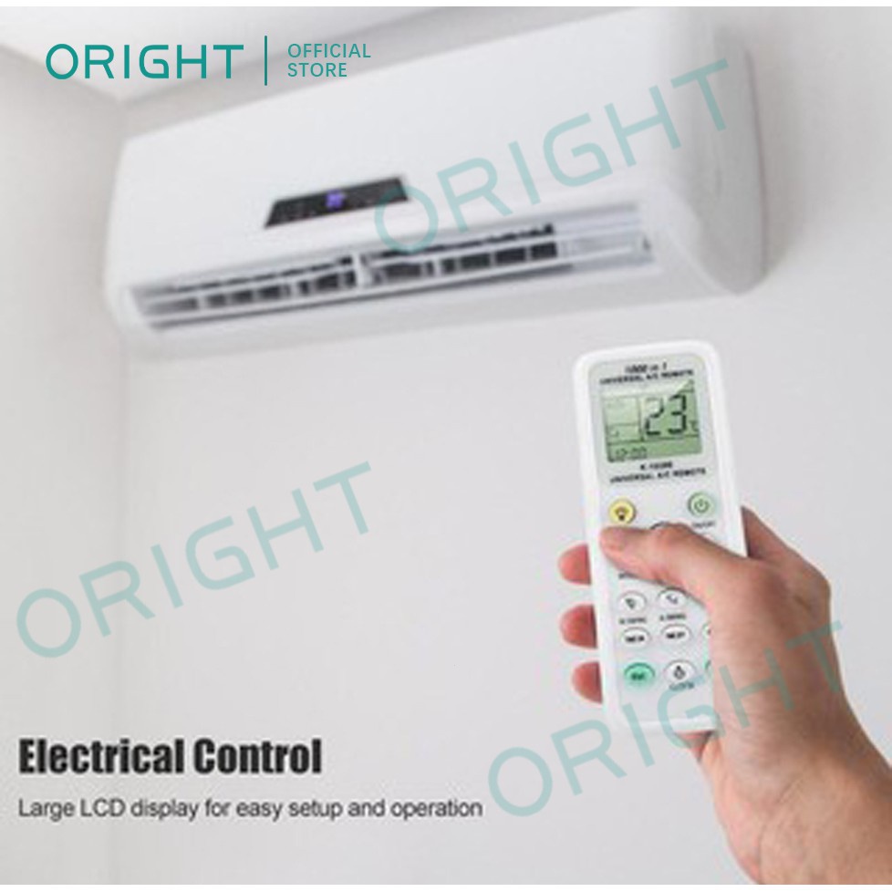 1000 in1 K-1028E Universal Wireless Remote Control AC Digital LCD ...