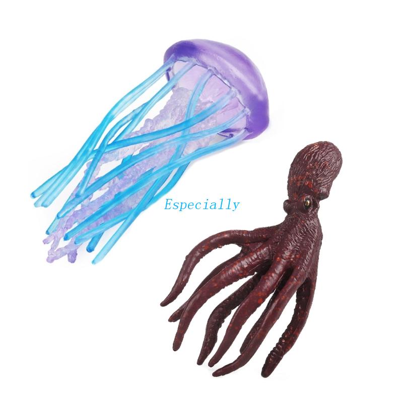 ESP Realistic Jellyfish Toy Jellyfish Figurine Simulated Sea Life