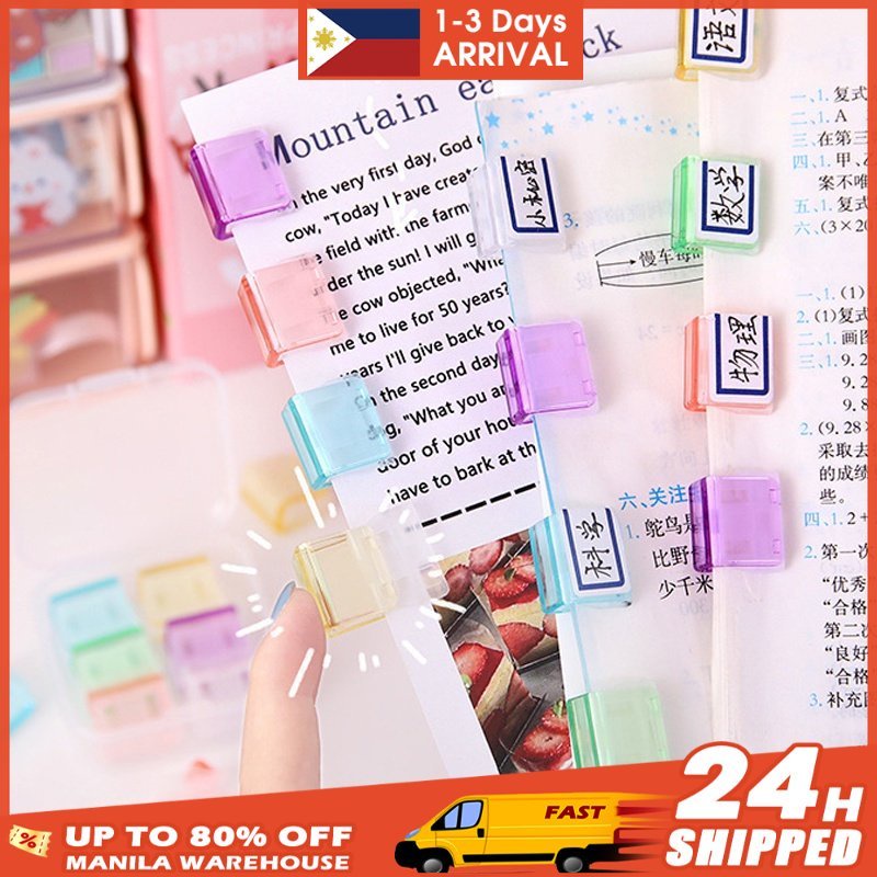 Staples Paper Clips Mini Colored Paper Clips File Bookmarks Index Page