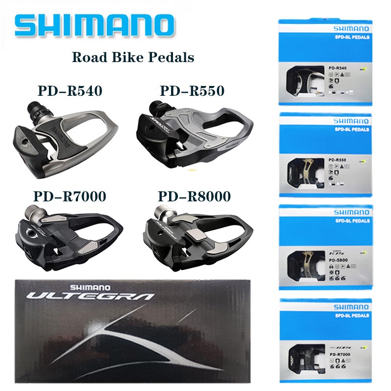 Shimano 105 PD-R540 R550 5800 R7000 R8000 Road Carbon Bike Pedals ...