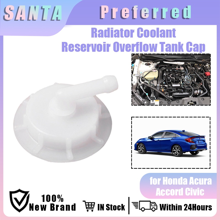 Honda19102PM5A02 Radiator Coolant Reservoir Overflow Tank Cap Car