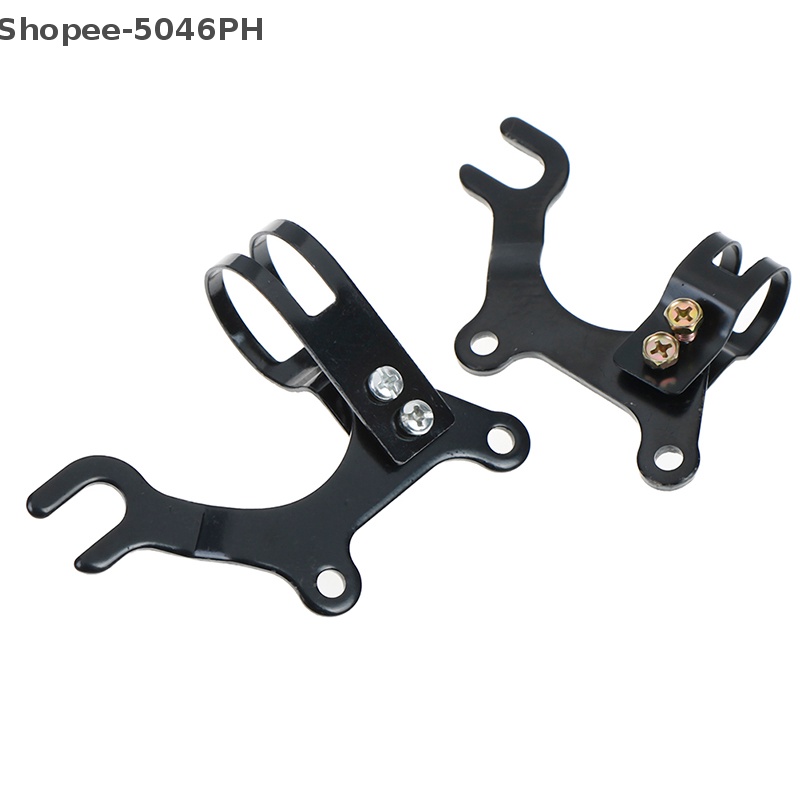 Support Adaptateur Frein à Disque Vélo - Réglable Noir - Montage Cadre