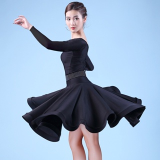 2022 New Latin Dance Competition Dress For Girls White Outfit Rumba Cha Cha  Ballroom Dance Costume