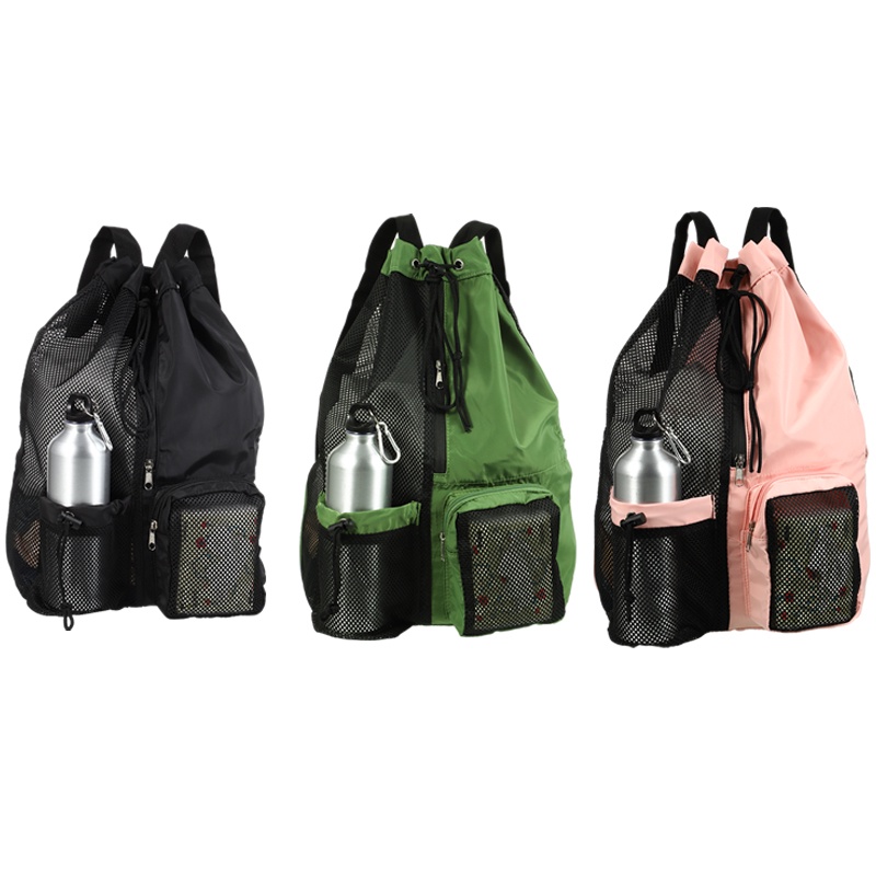 SENGONG Mesh Swim Bag Backpack Swimming Bags For Swimming Gear Gym Drawstring Bags Shopee Philippines