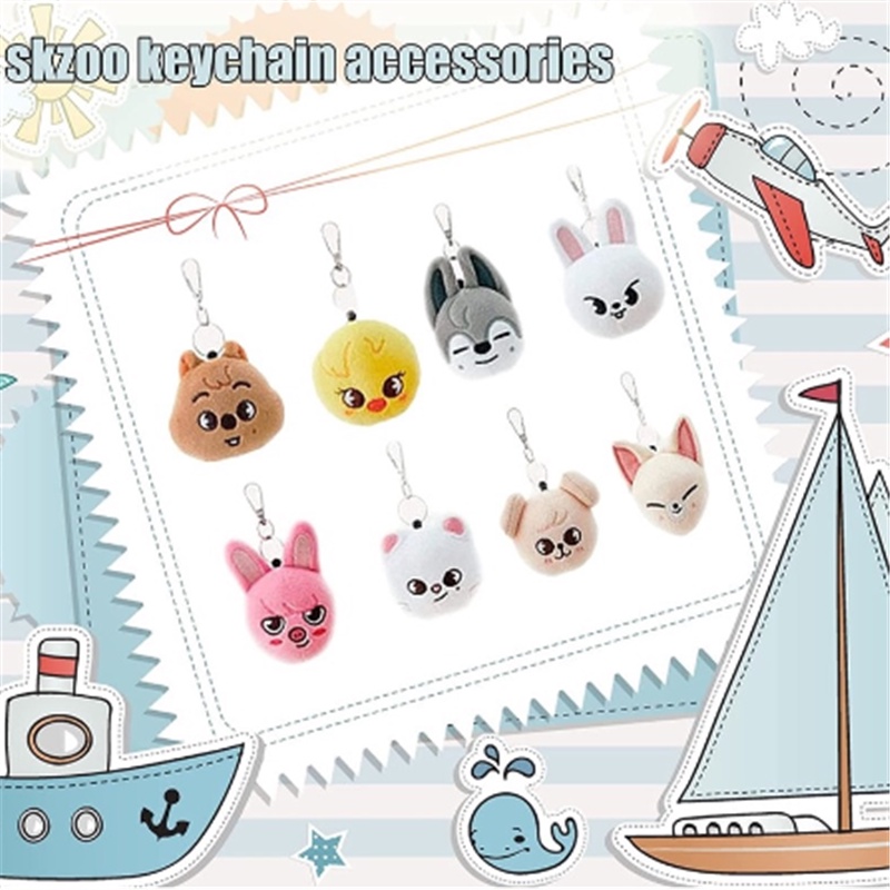 1Pc STRAY KIDS Plush Keychain Stray Kids Stuffed Doll Toy Idol Key ...