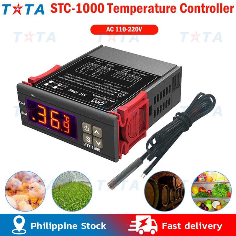 STC1000 Digital Temperature Controller for Egg Incubator Thermostat