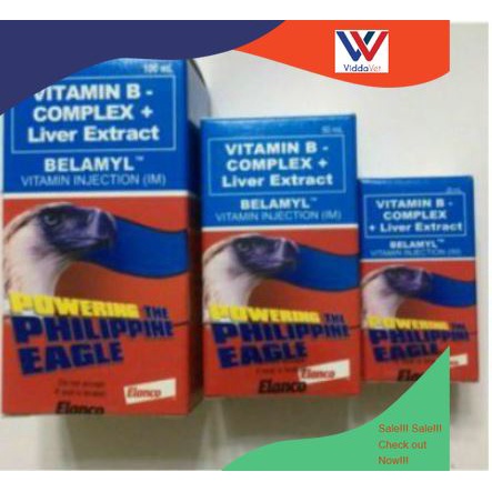 Belamyl - b complex plus liver extract 100ml/50ml/20ml for pets, swine ...