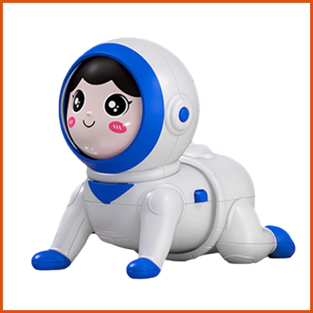 Crawling Doll Electric Toy Guided Heads Up Exercise Realistic Crawling