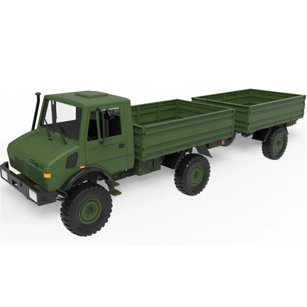 TAMIYA RC-UNIMOG HUNTER 1/12（RC ADVENTURES - Tent Trailer